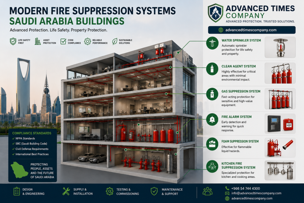 fir suppression system in Saudi Arabia