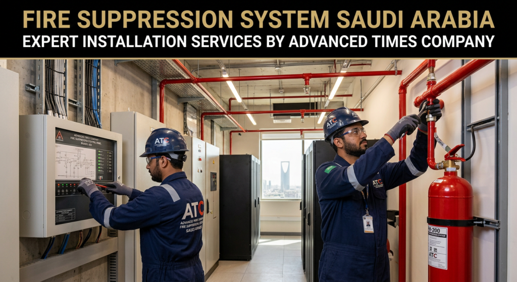 Fire Suppression System Saudi Arabia- Expert Installation Services