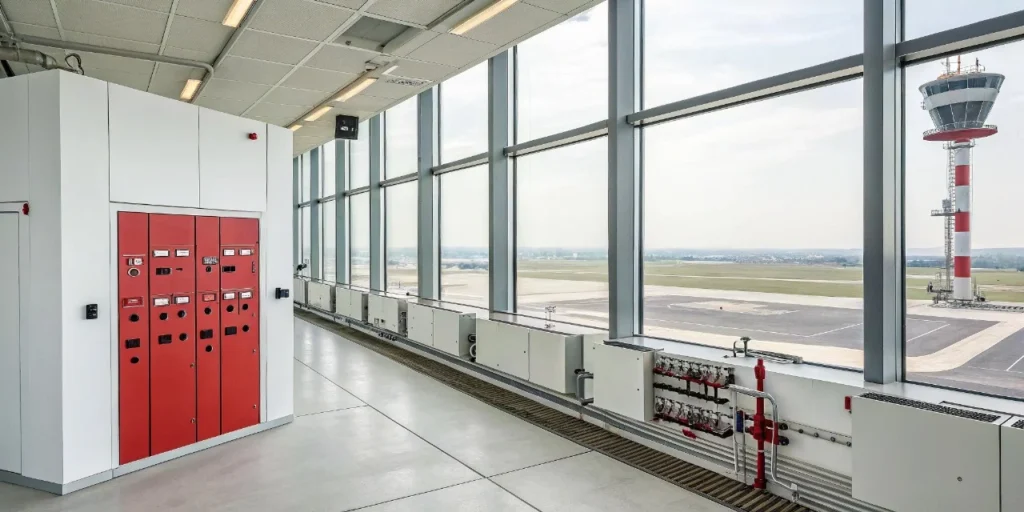 Airport Control Tower Fire Protection